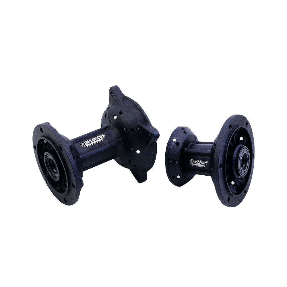 TROMOL DEPAN-BELAKANG KLX-150 DOUBLE BEARING H-36 FORGEDBlack