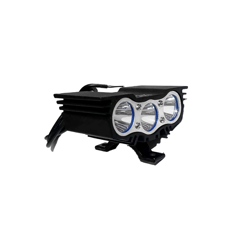 LAMPU TEMBAK 2928L 3 LED BLACK