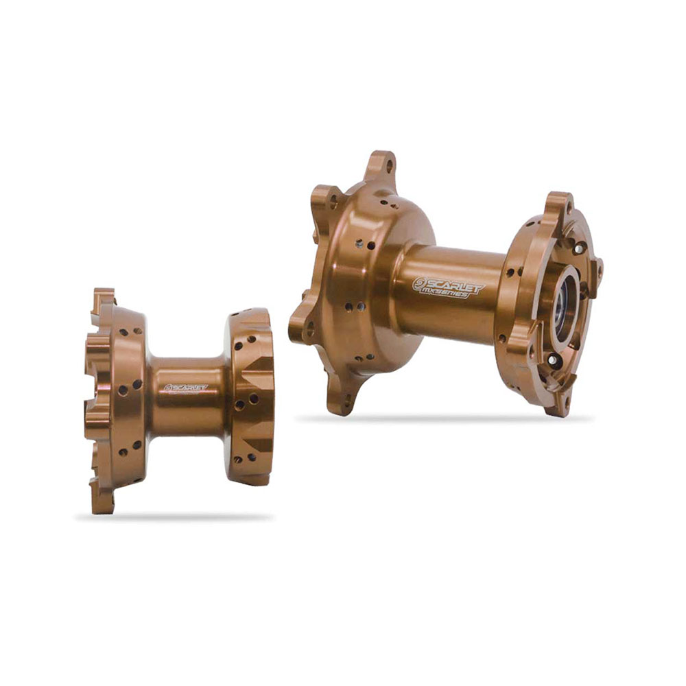 TROMOL DEPAN-BELAKANG CRF-150-L DOUBLE BEARING H-36 CNCBlack