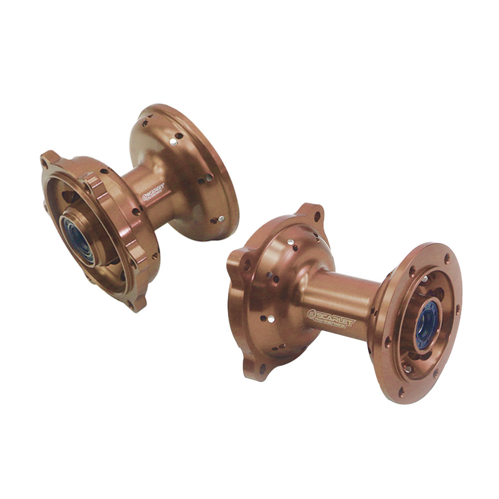 TROMOL DEPAN-BELAKANG KLX-150 DOUBLE BEARING H-36 CNCBlack